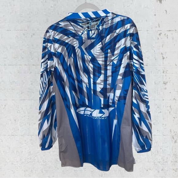 Fly Racing Men’s Kinetic Mesh Tech Jersey Size Small Motocross Dirt Bike - Picture 3 of 7